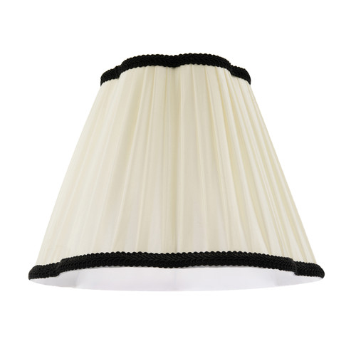 Ivory white victorian - white, pleated