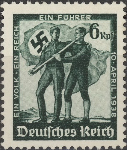 Stamp germany 663 - sc, 485