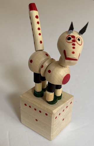Wakouwa czech wood push toy - wood,