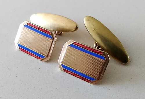 1930s art deco enamel - 1930s,