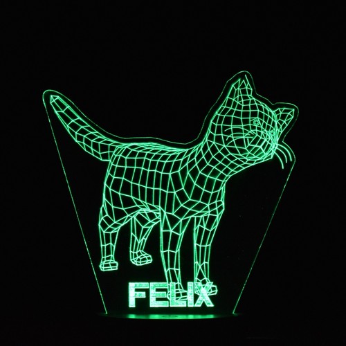 Cat night light - night,