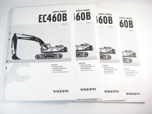 Volvo ec460b excavator - volvo,
