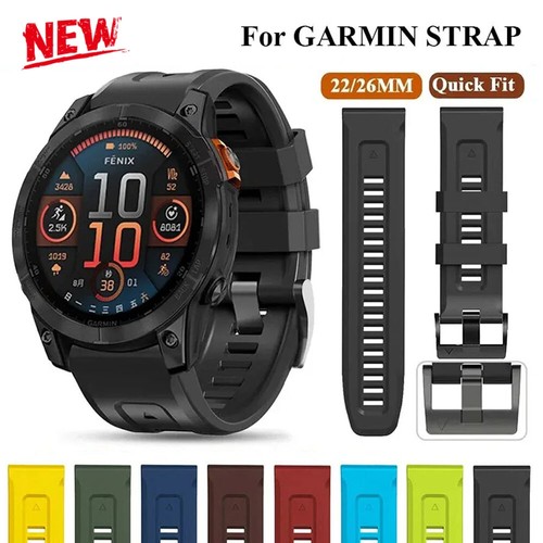 Quick fit watch strap silicone - quick,