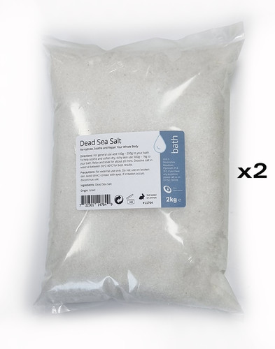 Pure dead sea salt - pure, 4kg