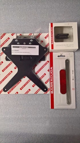 Barracuda license plate - license, holder
