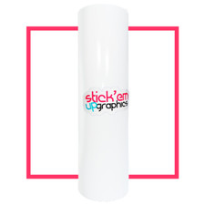 12IN X 2M  Gloss White Vinyl