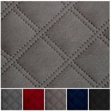Double stitch embossed diamond - double,