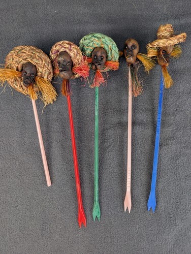Kitschy 1960s shrunken head - kitschy,