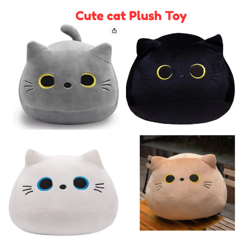 Kids cat plush pillow cushion - kids,
