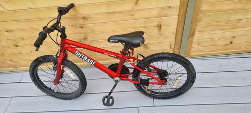 Apollo outrage kids red bike - apollo,