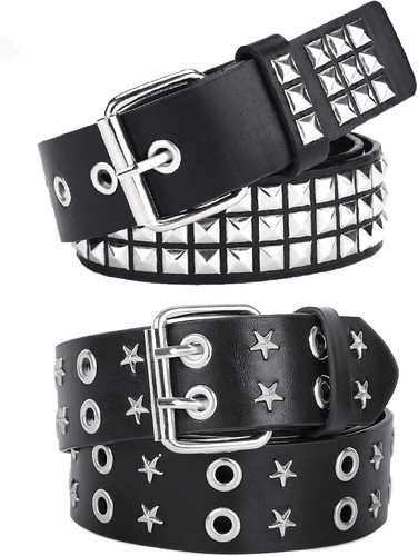 Pcs studded punk emo goth - 2,