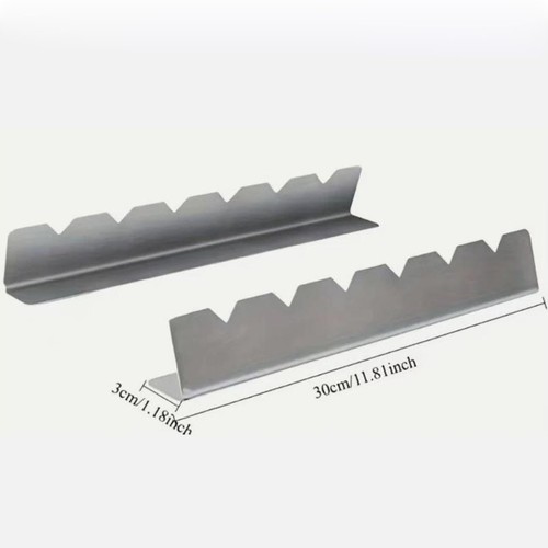 Stainless steel skewer holder - stainless,