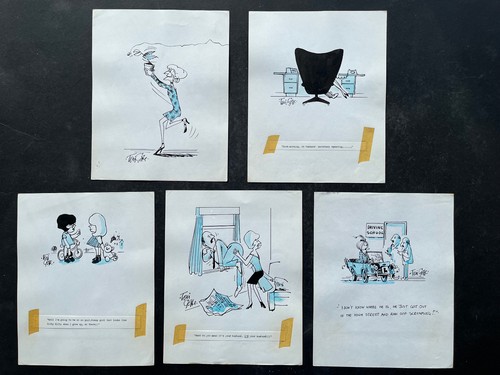 Original cartoons toni goffe - original,