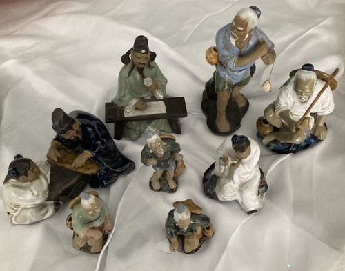Shiwan chinese mudmen - chinese, clay