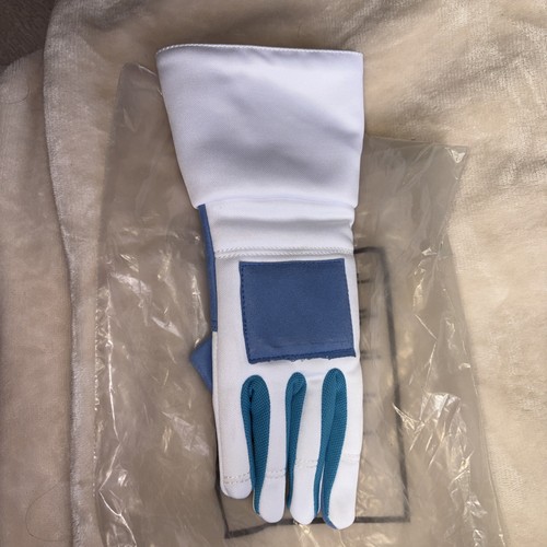 Fencing glove right hand white - glove,
