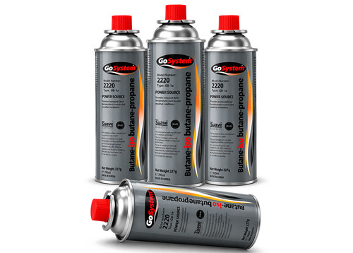 Butane pack gas bottles - pack,