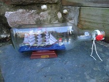 Cutty Sark Ship In A Bottle Model Tea Clipper /  Nautical Boat A Nice Gift