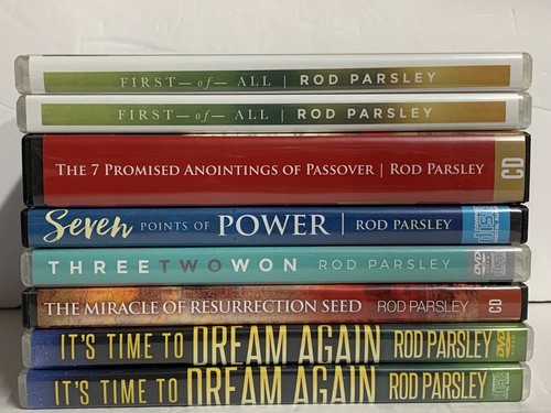 Rod parsley audio dvd s - parsley, cd's/dvd's