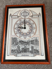 limited edition wall clock ( shaftesbury ) 17/ 100 - 2003
