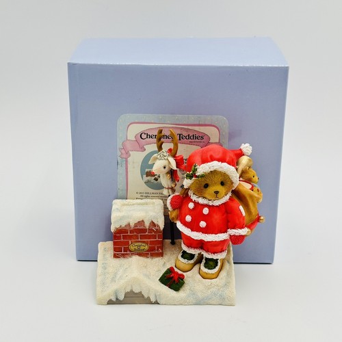 Cherished teddies santa - santa, claus