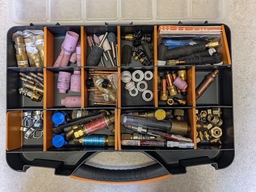 Tig welding consumables kit - ​tig,
