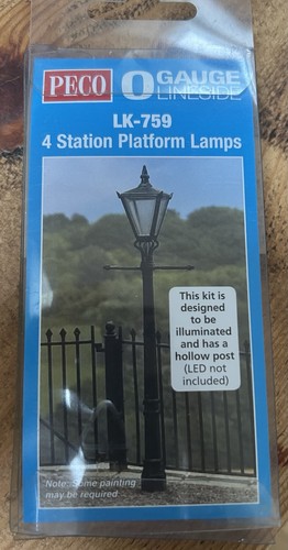 Peco 759 station platform - lk-759, 4-station