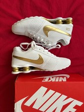 Shox NZ deliver white gold   size 9 UK / 44 EUR / 10 US