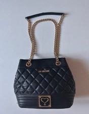 Love Moschino Black Quilted