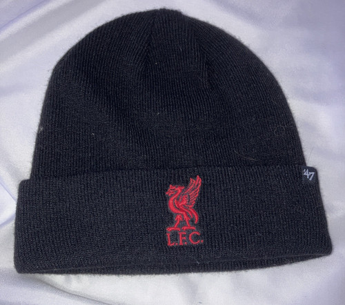 Lfc men black beanie hat - beanie,