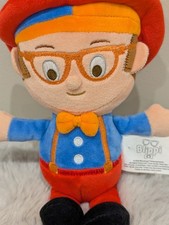 Blippi Fire Fighter Plush Toy