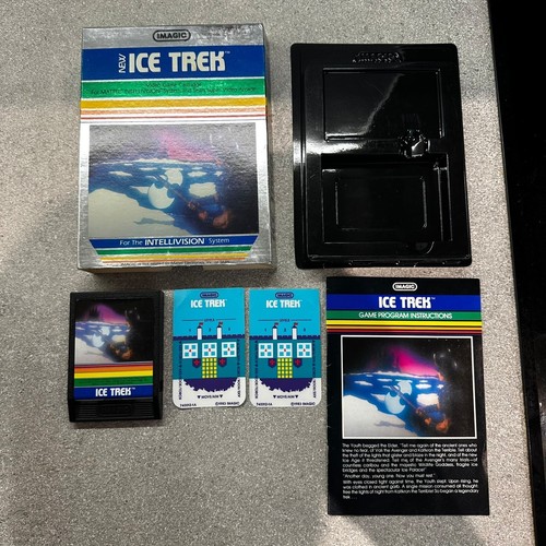 Intellivision ice trek boxed - intellivision,