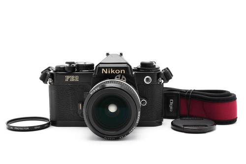 Near mint nikon fe2 silver - nikon,