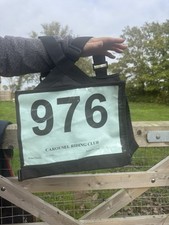 Equestrian Bib Vest Competition Number for Horse Riding, Running, Cross Country