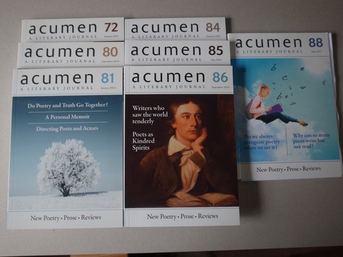 Acumen literary journal - acumen,