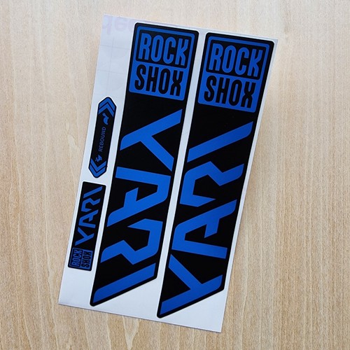 Rockshox yari fork stickers - fork,