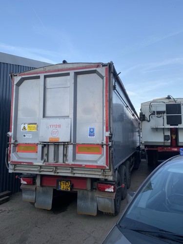 Wilcox aluminum tipper trailer - wilcox,