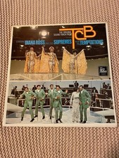 THE ORIGINAL SOUNDTRACK FROM TCB SUPREMES/TEMPTATIONS 12" VINYL LP ALBUM 1968!