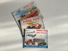Vintage Dinky Catalogues 1955, 1956, 1960. Job Lot