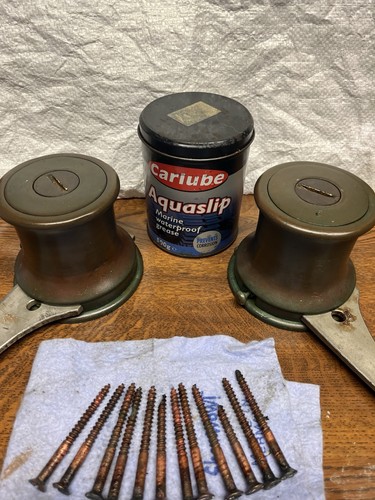 Bronze vintage winches and - vintage,