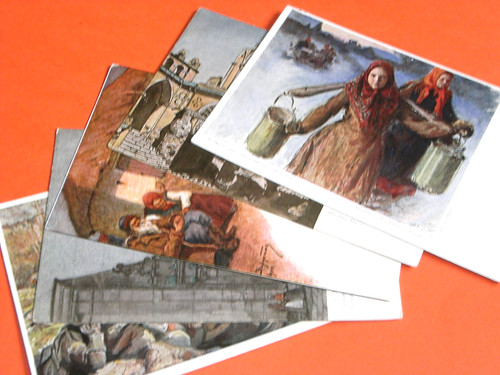 Five original signed russian - five,