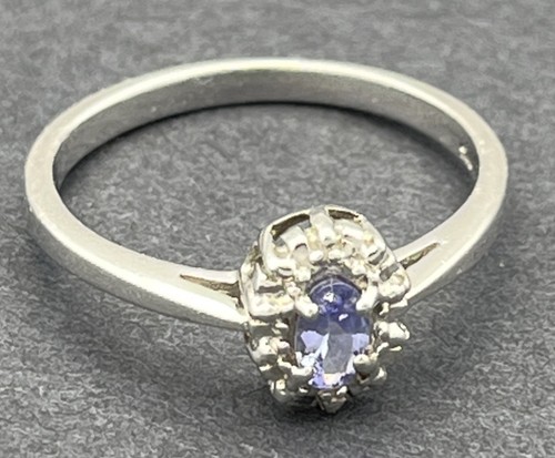 Sterling silver 925 iolite - silver,