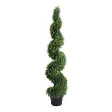 6ft Artificial Topiary - Cedar Spiral Outdoor Tree - Used Once - Still Boxed 