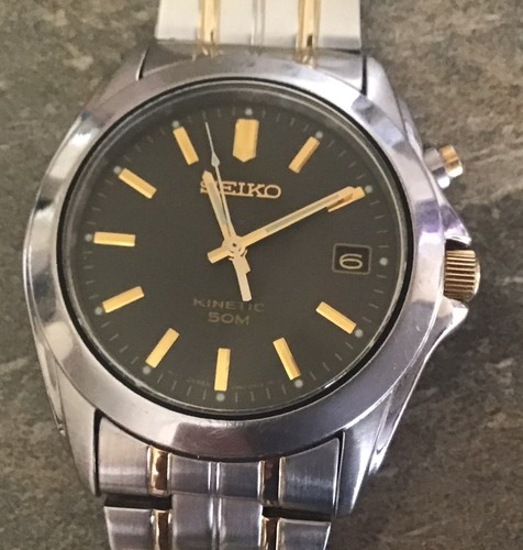 Seiko kinetic watch - kinetic,