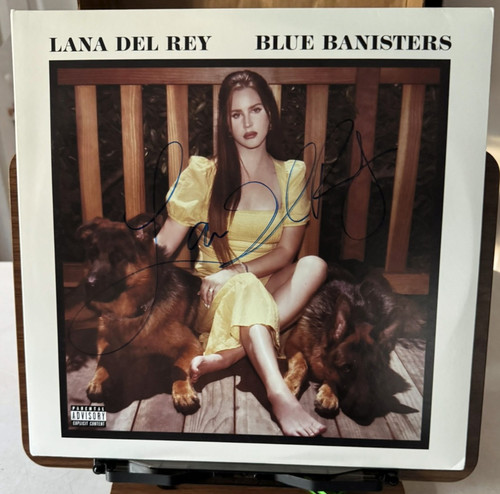 Lana del rey - signed, blue