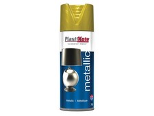 Plasti-kote - Metallic Spray Brass 400ml