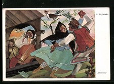 Artist postcard Zofia