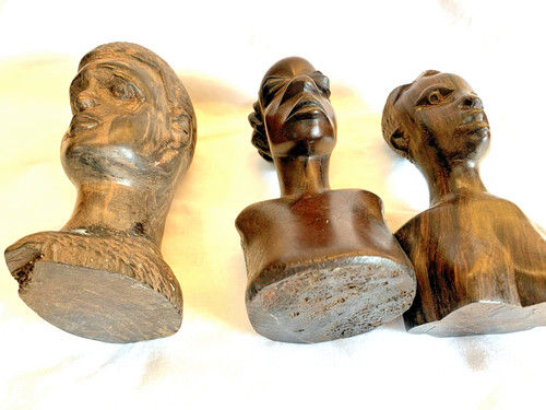 Vintage wooden african - wooden,