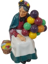 Figurine The Old Balloon Seller HN1315 By Royal Doulton Multicoloured