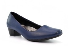 Womens Court Shoes Ladies Court Shoes Slip On Shoes Office Shoes Navy Blue