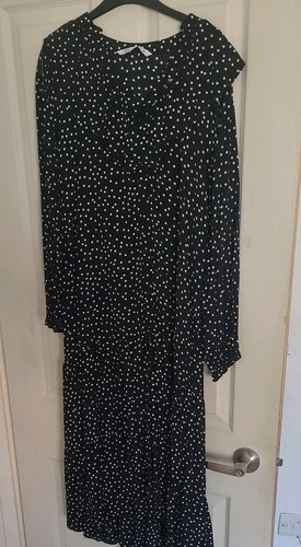 Zara polka dot dress - polka,